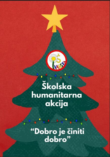 Školski projekt i humanitarna akcija “Dobro je činiti dobro”